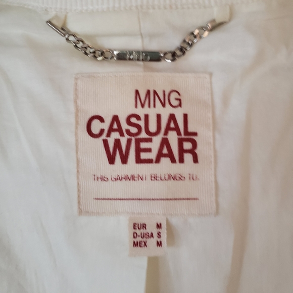 Corduroy Moto Jacket Ecru Size Small NWOT - Picture 11 of 11